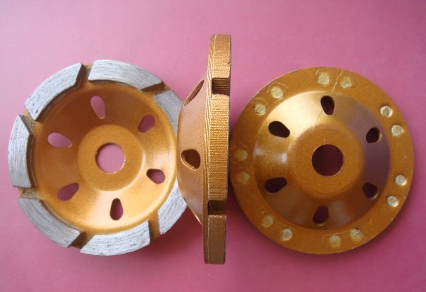 金色7頭碗狀磨輪