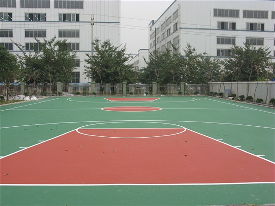 柳州宏華機(jī)械丙烯酸籃球場(chǎng)